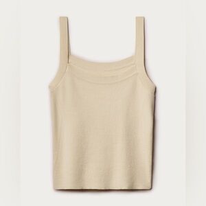 Rhone Sutton Sweater Tank Ivory.